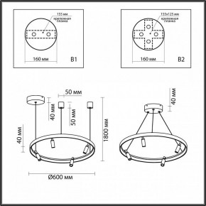 Подвесная люстра Odeon Light Fonda 4317/58L в Глазове - glazov.mebel24.online | фото 6