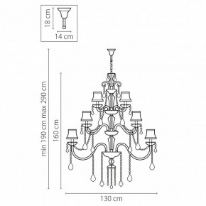 Подвесная люстра Osgona Nativo 715287 в Глазове - glazov.mebel24.online | фото 3