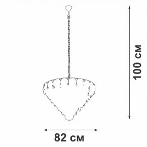 Подвесная люстра Vitaluce V58340 V58340-8/25 в Глазове - glazov.mebel24.online | фото 3