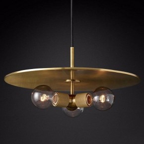 Подвесной светильник Imperiumloft Rh Utilitaire Disk Triple Pendant 40.2339 в Глазове - glazov.mebel24.online | фото