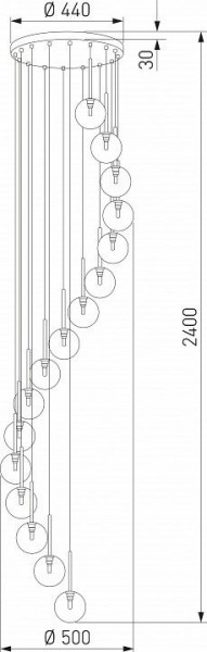 Подвесной светильник TK Lighting Aurora 10182 Aurora в Глазове - glazov.mebel24.online | фото 2