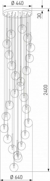 Подвесной светильник TK Lighting Aurora 10258 Aurora в Глазове - glazov.mebel24.online | фото 3