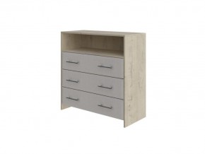 PROxSON Комод Varna (ЛДСП+ткань Бунратти/Savana Milk (молочный)) 90x40 в Глазове - glazov.mebel24.online | фото