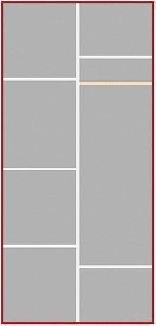 Шкаф 2-х дверный Ольга-1Н для одежды и белья в Глазове - glazov.mebel24.online | фото 3