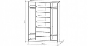 НИЦЦА-3 Шкаф 4-х дверный (НЦ.03) в Глазове - glazov.mebel24.online | фото 2