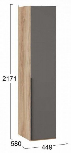 Шкаф для белья Порто СМ-393.07.001 в Глазове - glazov.mebel24.online | фото 3