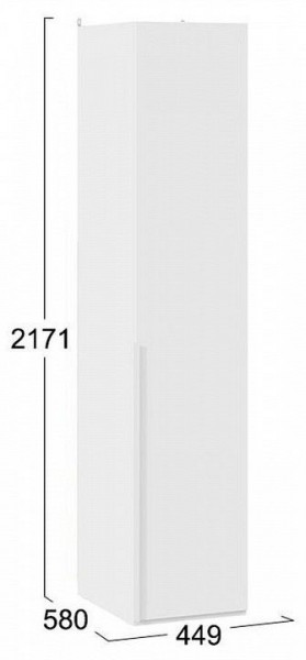 Шкаф для белья Порто СМ-393.07.001 в Глазове - glazov.mebel24.online | фото 4