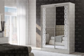 Шкаф-купе Флоренция 1,5 с 2 зеркалами в Глазове - glazov.mebel24.online | фото 1