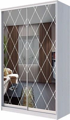 Шкаф-купе ХИТ 24-4-12-66 РОМБ БОЛЬШОЙ в Глазове - glazov.mebel24.online | фото