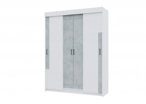 Шкаф-купе VICTOR (Белый-Бетон) в Глазове - glazov.mebel24.online | фото