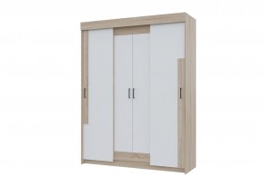 Шкаф-купе VICTOR (Сонома-Белый) в Глазове - glazov.mebel24.online | фото