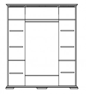 Шкаф Лика с зеркалом (ММ 137-01/04) в Глазове - glazov.mebel24.online | фото 4