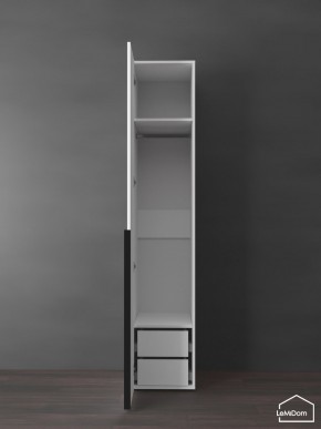 Шкаф Linnea MHR-1-3 2050х400х510 (Белый-М 11.1.2) в Глазове - glazov.mebel24.online | фото 6