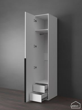 Шкаф Linnea MHR-1-3 2050х400х510 (Белый-М 11.1.2) в Глазове - glazov.mebel24.online | фото 7