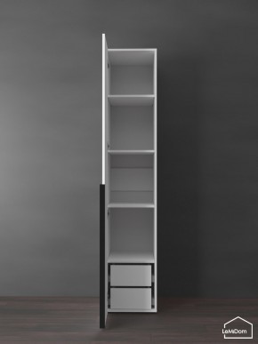 Шкаф Linnea MHR-1-3 2050х400х510 (Белый-М 11.1.2) в Глазове - glazov.mebel24.online | фото 7