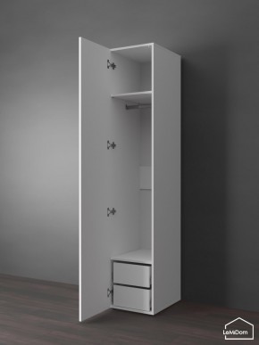 Шкаф Linnea MHR-1PO-3 2050х400х510 (Белый-М 11.1.1) в Глазове - glazov.mebel24.online | фото 4