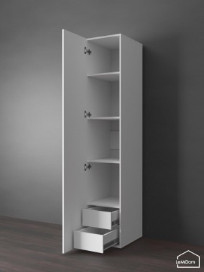 Шкаф Linnea MHR-1PO-4 2050х400х510 (Белый-М 11.1.2) в Глазове - glazov.mebel24.online | фото 4