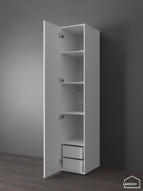Шкаф Linnea MHR-1PO-4 2050х400х510 (Белый-М 11.1.2) в Глазове - glazov.mebel24.online | фото 5