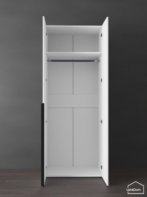 Шкаф Linnea MHR-2 2050х800х510 (Белый-М 11.1.2) в Глазове - glazov.mebel24.online | фото 4