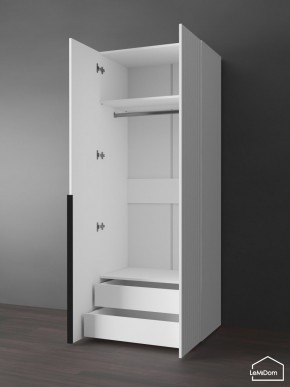 Шкаф Linnea MHR-2-3 2050х800х510 (Белый-М 11.1.1) в Глазове - glazov.mebel24.online | фото 5