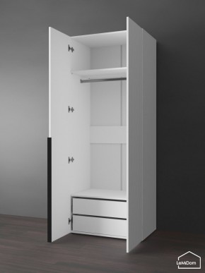 Шкаф Linnea MHR-2-3 2050х800х510 (Белый-М 11.1.1) в Глазове - glazov.mebel24.online | фото 6