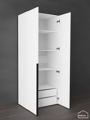 Шкаф Linnea MHR-2-4 2050х800х510 (Белый-М 11.1.1) в Глазове - glazov.mebel24.online | фото 6