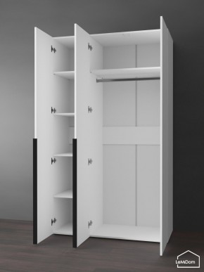 Шкаф Linnea MHR-3-1 2050х1200х510 (Белый-М 11.1.1) в Глазове - glazov.mebel24.online | фото 5