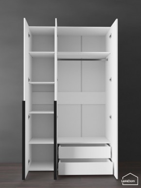 Шкаф Linnea MHR-3-2 2050х1200х510 (Белый-М 11.1.2) в Глазове - glazov.mebel24.online | фото 6