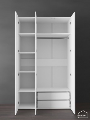 Шкаф Linnea MHR-3PO-2 2050х1200х510 (Белый-М 11.1.2) в Глазове - glazov.mebel24.online | фото 6