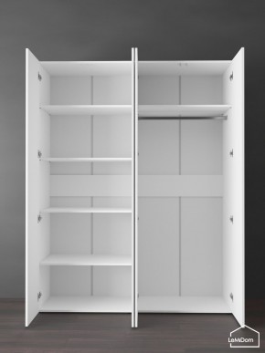 Шкаф Linnea MHR-4PO-1 2050х1600х510 (Белый-М 11.1.2) в Глазове - glazov.mebel24.online | фото 4