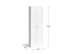 Шкаф МАКС двухдверный узкий, цвет белый в Глазове - glazov.mebel24.online | фото 3