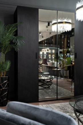 Шкаф платяной 140SA-51BL в Глазове - glazov.mebel24.online | фото 2