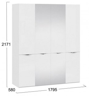 Шкаф платяной Глосс СМ-319.07.442 в Глазове - glazov.mebel24.online | фото 4