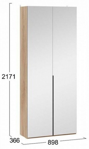 Шкаф платяной Порто СМ-393.07.224 в Глазове - glazov.mebel24.online | фото 4