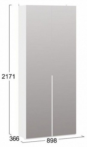Шкаф платяной Порто СМ-393.07.224 в Глазове - glazov.mebel24.online | фото 3