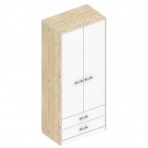 Шкаф "Милана" 2-х створчатый с 2 ящиками в Глазове - glazov.mebel24.online | фото