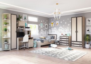НАОМИ Шкаф 2-х створчатый с 2 ящиками в Глазове - glazov.mebel24.online | фото 2