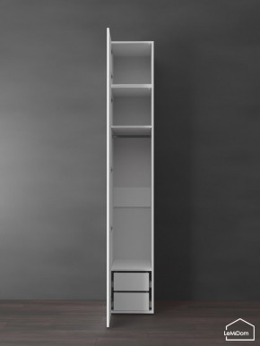 Шкаф с антресолью Linnea MHR-1POA-3 2450х400х510 (Белый-М 11.1.1) в Глазове - glazov.mebel24.online | фото 5