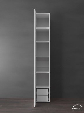 Шкаф с антресолью Linnea MHR-1POA-4 2450х400х510 (Белый-М 11.1.1) в Глазове - glazov.mebel24.online | фото 6