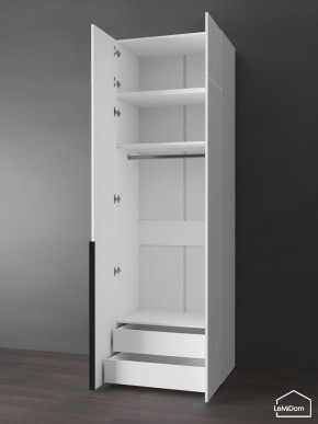 Шкаф с антресолью Linnea MHR-2A-3 2450х800х510 (Белый-М 11.1.1) в Глазове - glazov.mebel24.online | фото 5