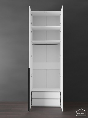 Шкаф с антресолью Linnea MHR-2A-3 2450х800х510 (Белый-М 11.1.2) в Глазове - glazov.mebel24.online | фото 6