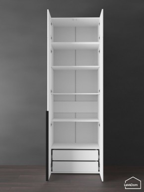 Шкаф с антресолью Linnea MHR-2A-4 2450х800х510 (Белый-М 11.1.2) в Глазове - glazov.mebel24.online | фото 6