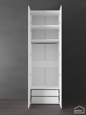 Шкаф с антресолью Linnea MHR-2POA-3 2450х800х510 (Белый-М 11.1.1) в Глазове - glazov.mebel24.online | фото 5