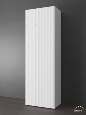 Шкаф с антресолью Linnea MHR-2POA-4 2450х800х510 (Белый-М 11.1.2) в Глазове - glazov.mebel24.online | фото 1