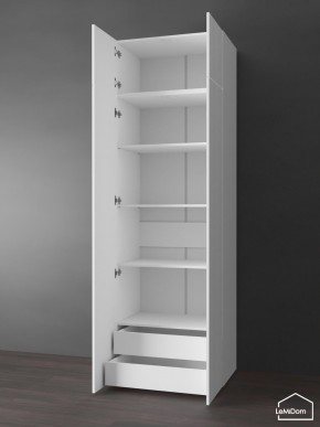 Шкаф с антресолью Linnea MHR-2POA-4 2450х800х510 (Белый-М 11.1.2) в Глазове - glazov.mebel24.online | фото 5