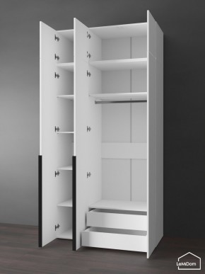 Шкаф с антресолью Linnea MHR-3A-2 2450х1200х510 (Белый-М 11.1.2) в Глазове - glazov.mebel24.online | фото 5