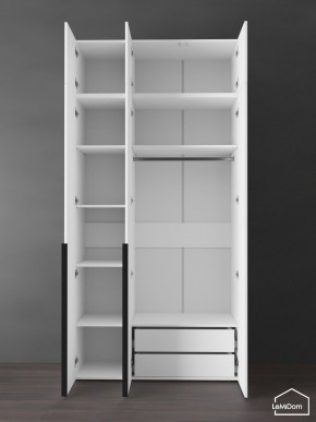 Шкаф с антресолью Linnea MHR-3A-2 2450х1200х510 (Белый-М 11.1.2) в Глазове - glazov.mebel24.online | фото 6