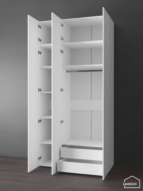 Шкаф с антресолью Linnea MHR-3POA-2 2450х1200х510 (Белый-М 11.1.1) в Глазове - glazov.mebel24.online | фото 5