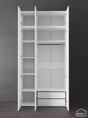 Шкаф с антресолью Linnea MHR-3POA-2 2450х1200х510 (Белый-М 11.1.1) в Глазове - glazov.mebel24.online | фото 6