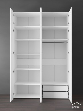 Шкаф с антресолью Linnea MHR-4POA-2 2450х1600х510 (Белый-М 11.1.1) в Глазове - glazov.mebel24.online | фото 5